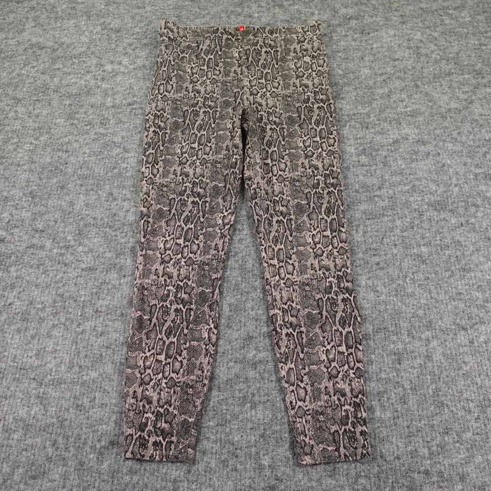 Spanx Leggings Womens Large Snake Skin Print Ankle Jean-ish Pull‎ On Stretch